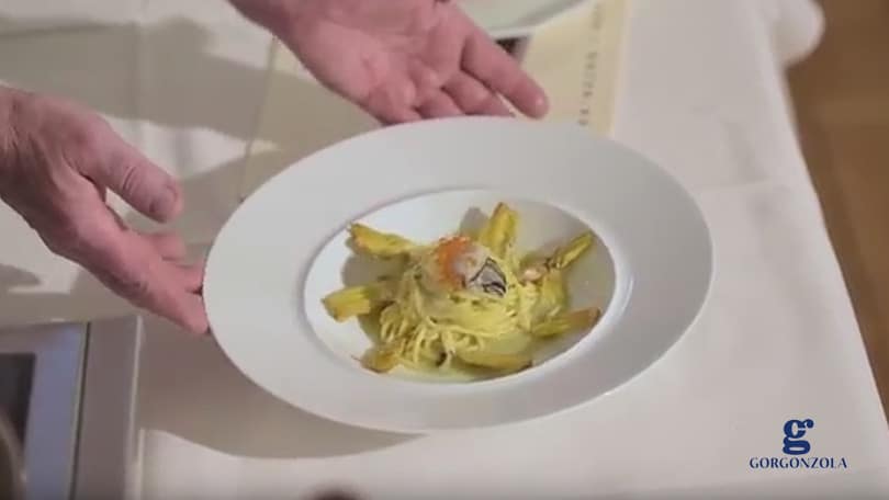 Homemade Tagliolini to Timut Pepper, with Sweet Gorgonzola PDO - Gorgonzola DOP